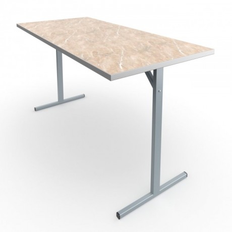 Стол обеденный на 2х опорах 150х70 (пластик)   купить за 5500р. в интернет-магазине школьной мебели Идея Групп
