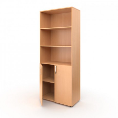 Шкаф для учебных пособий полуоткрытый  купить за 5200р. в интернет-магазине школьной мебели Идея Групп