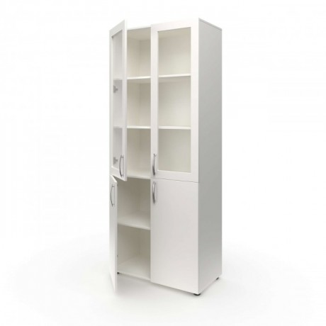 Шкаф для учебных пособий со стеклом   купить за 7600р. в интернет-магазине школьной мебели Идея Групп