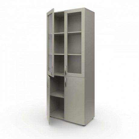 Шкаф для учебных пособий со стеклом   купить за 7600р. в интернет-магазине школьной мебели Идея Групп