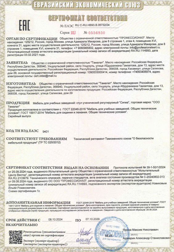 Сертификат 3